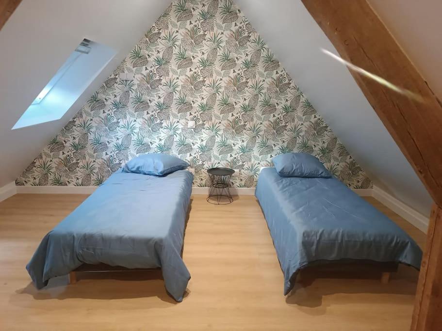 Les Deux Pieds Sous La Couette Villa Saint-Aubin-Sur-Mer  Buitenkant foto